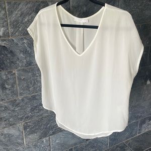 White blouse size small.